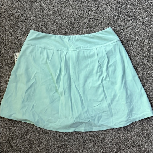 NWT FP MOVEMENT Volley Skirt Never Better Pistachio Sage Green High Rise Skort M - Picture 5 of 9